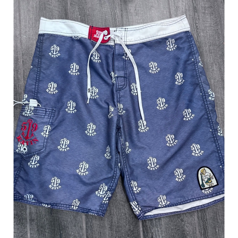 Kanvas by Katin Board Shorts Mens 34 Custom Surf Trunks Swim Wetsuit USA